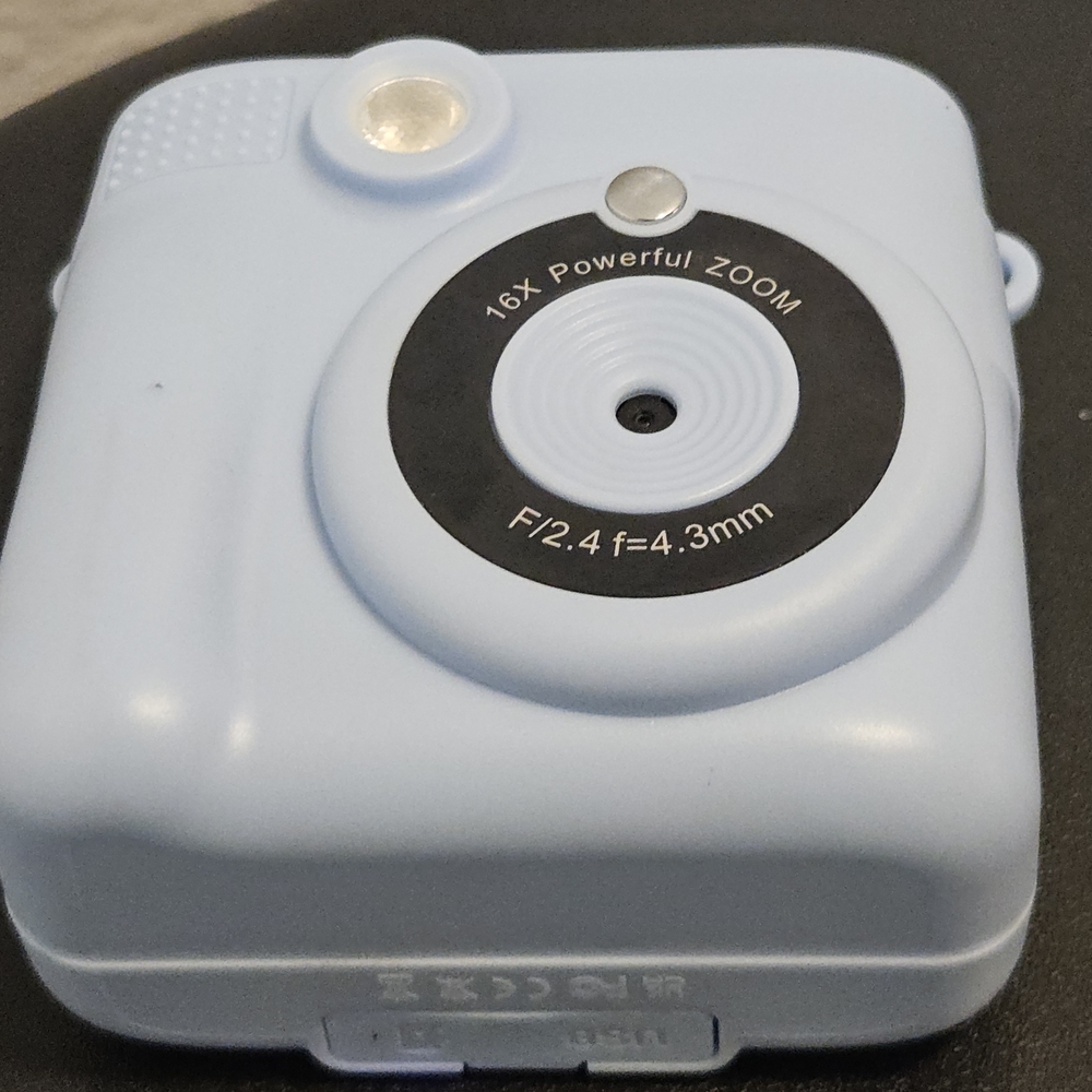DIY Instant Digital Blue Mini Camera - Picture 6 of 6